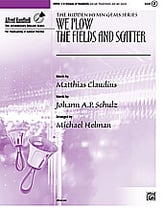 We Plow the Fields and Scatter Handbell sheet music cover
